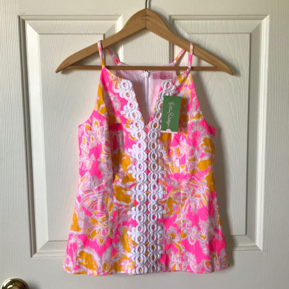 Lilly Pulitzer Magnolia tank top, size 2